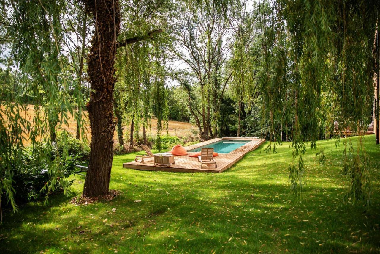 Bed and Breakfast Dans Les Arbres Lanta Exteriér fotografie