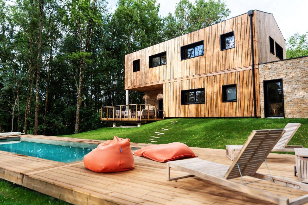 Bed and Breakfast Dans Les Arbres Lanta Exteriér fotografie