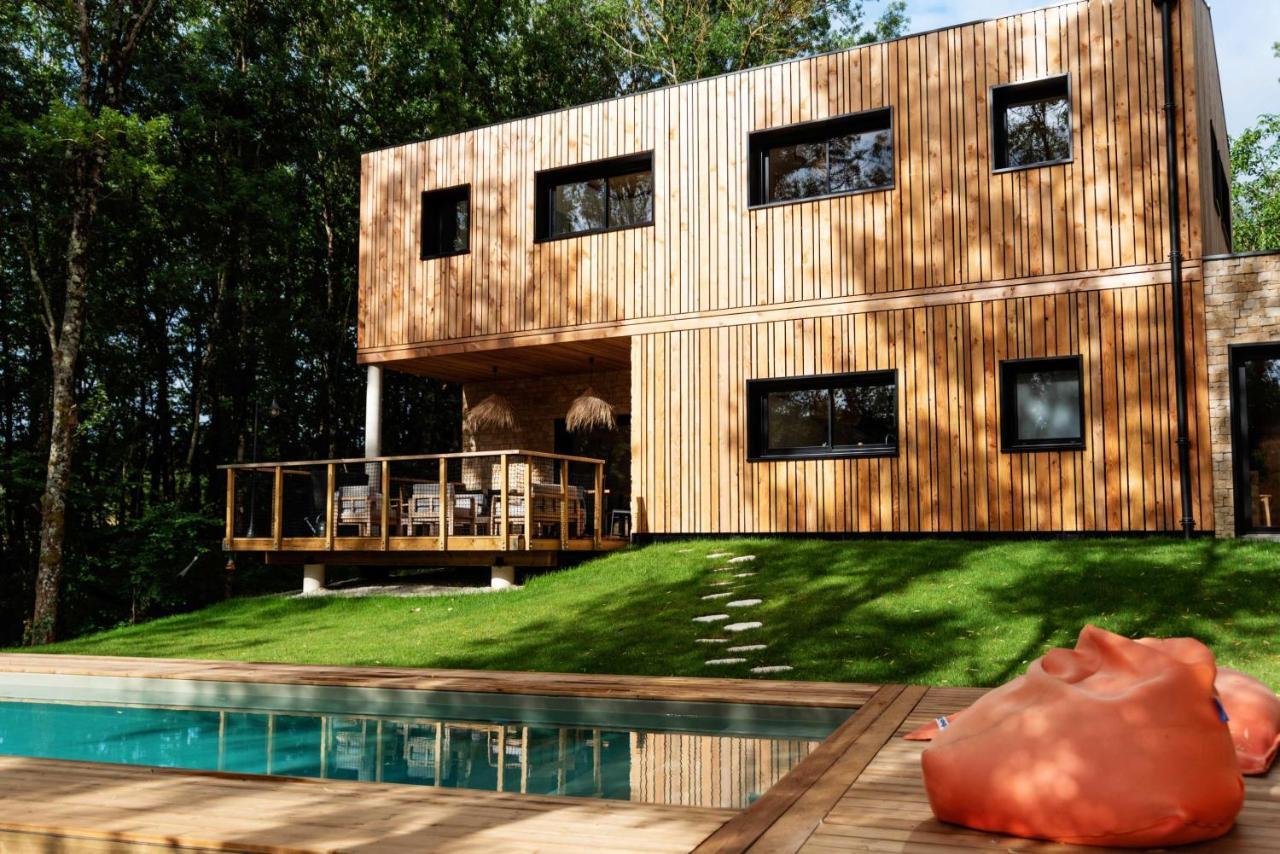 Bed and Breakfast Dans Les Arbres Lanta Exteriér fotografie