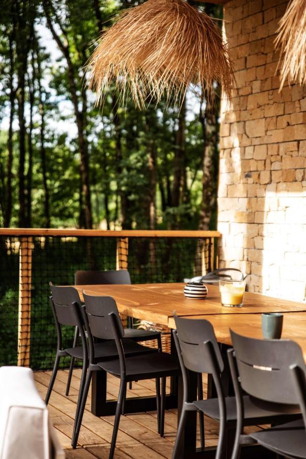 Bed and Breakfast Dans Les Arbres Lanta Exteriér fotografie