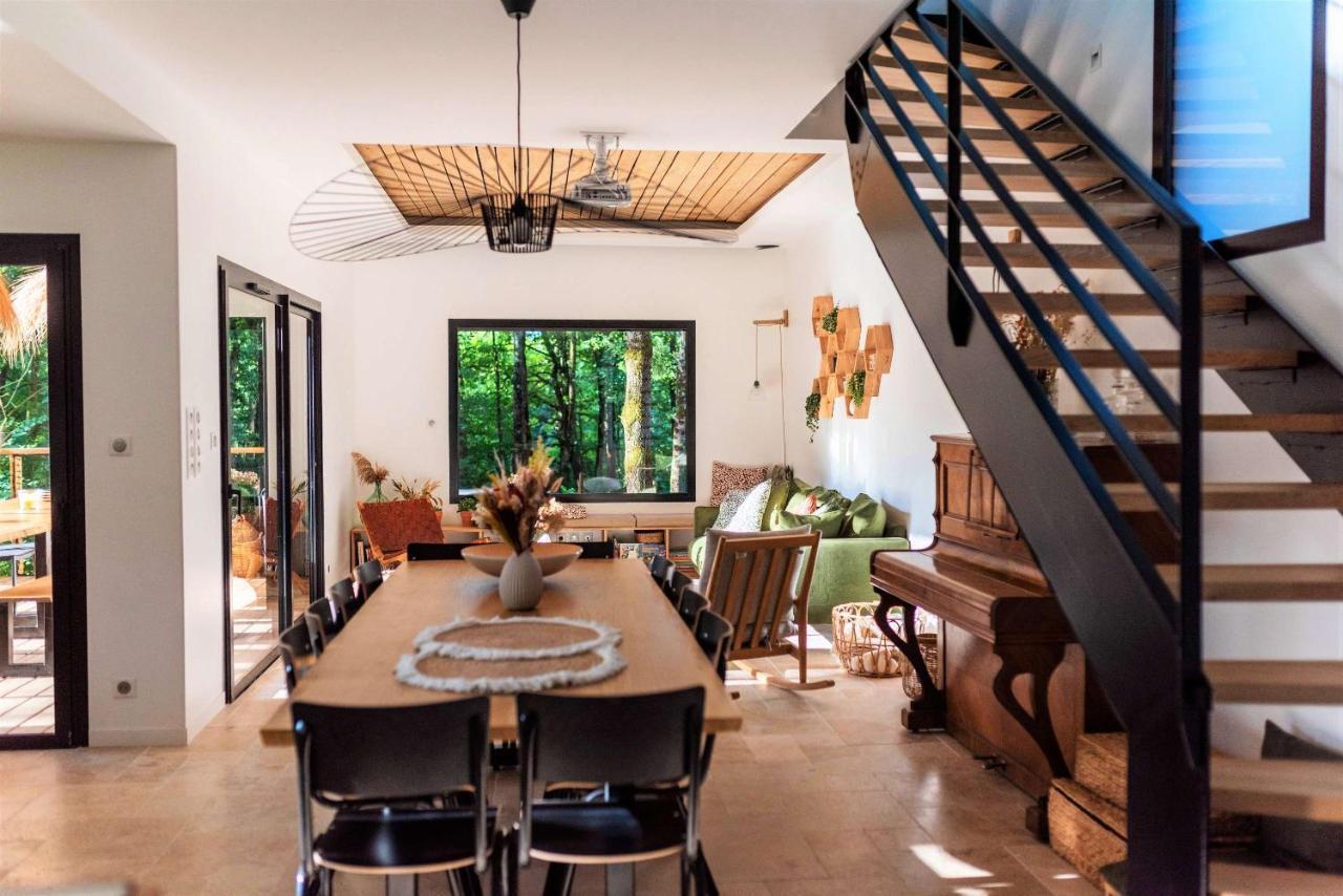 Bed and Breakfast Dans Les Arbres Lanta Exteriér fotografie