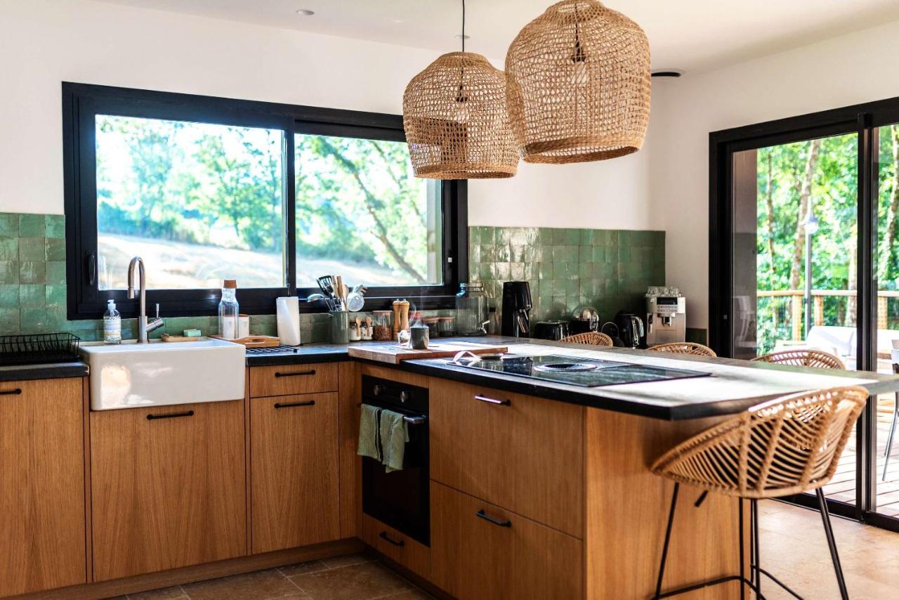 Bed and Breakfast Dans Les Arbres Lanta Exteriér fotografie